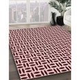 thumbnail image 3 of Ahgly Company Machine Washable Indoor Rectangle Transitional Pink Area Rugs, 3' x 5', 3 of 7