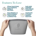 thumbnail image 4 of Evenflo Feeding Silicone Steam Sanitizing Bag, 4 of 9