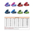thumbnail image 2 of Innerwin Chaussures de Soccer pour Enfants à Bout Rond Crampons de Soccer Confort Légers Espadrilles Basses Terrain Ferme Bleu (Crampons TF) 3Y, 2 of 5