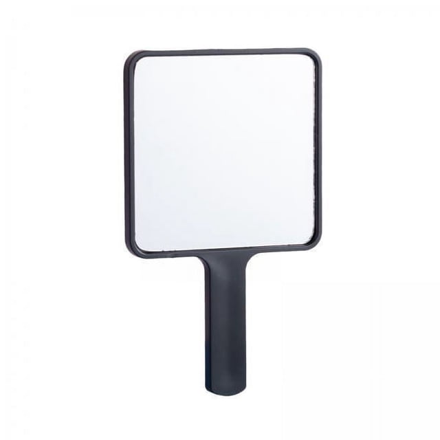 Bunblic 2xCompact Hand Mirror Vanity Mirror Shaving Mirrors Portable Single Side Small Makeup Mirror Handheld Mirror for Girlfriend Bathroom Girls Man , 2 Pcs