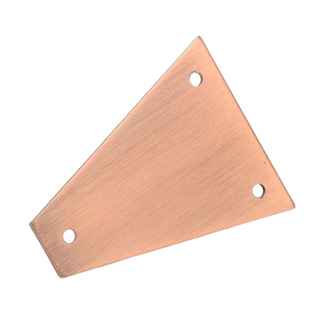 Guitar Rod Cover, 3 Hole Metal Plate Replacement For Electric Guitar Bass , Enhance Guitar Look