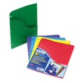 thumbnail image 1 of Esselte Pendaflex  Slash Pocket Project Folders  Jacket  Ltr  BL/GR/Red/Violet/YW  10/Pk, 1 of 1