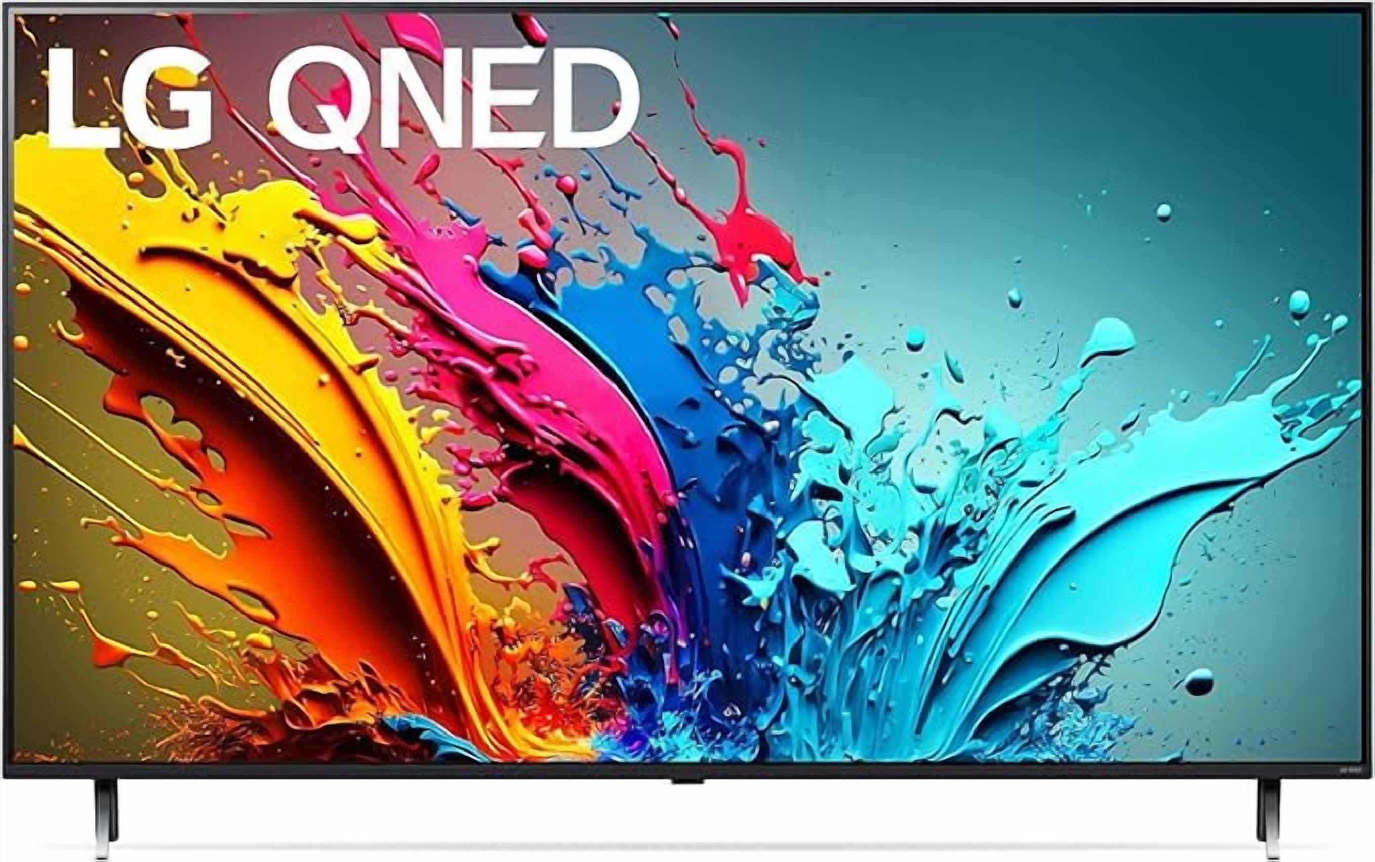 Téléviseur intelligent LG 55" QNED85 4K UHD HDR avec webOS 24, Mini LED, Dolby Vision, Dolby Atmos, HDMI 2.1, FreeSync et processeur AI (55QNED85TYA) - 2024
