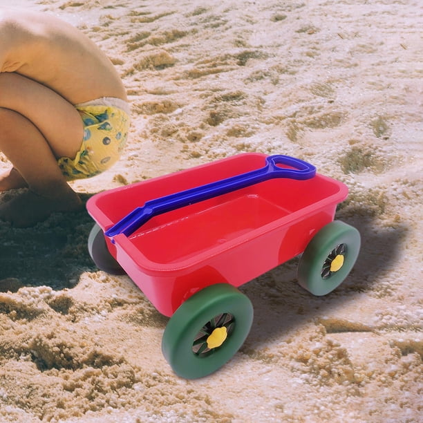 Chariot avec jeux de plage 8 éléments pour enfants à partir de 1 an