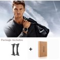 thumbnail image 2 of KOMI Google Pixel Watch 2 20mm Stainless Steel Connector Adapter Black, 2 of 5