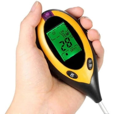 4 In 1 Soil Tester - Ph - Soil Moisture Meter - Soil Moisture Sensor - Soil Moisture Sensor - Exposure Sensor For Plant Soil, Garden, Farm, Lawn.