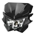 thumbnail image 4 of Motorbike DRL Headlight, Adjustable DC12V Motorcycle Front Headlight Simple Installation Reliable Safe Driving LED  For Dirt Bike MX Motocross Enduro Motorcycle Black,White,Green, 4 of 8