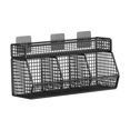 thumbnail image 4 of simhoa Fruit Storage Basket Wall Mount Onion Storage Wire Basket for Kitchen Pantry 3 Grids, 4 of 7