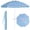Blue, variant on Costway 7.2 FT Portable Beach Umbrella Tilt Sand Anchor Cup Holder with Carry Bag Green