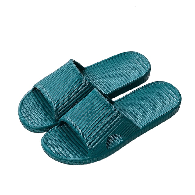 MIASHUI Shower Slippers Shoes for Women Beach Pool Slides Sandals Water Shoes,Green,6