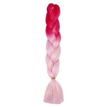 Gradient Color Women Braid Hair Large Braiding hair extensions Gradient braiding Hair Wigs High Temperature Fiber Synthetic Hair Extensions