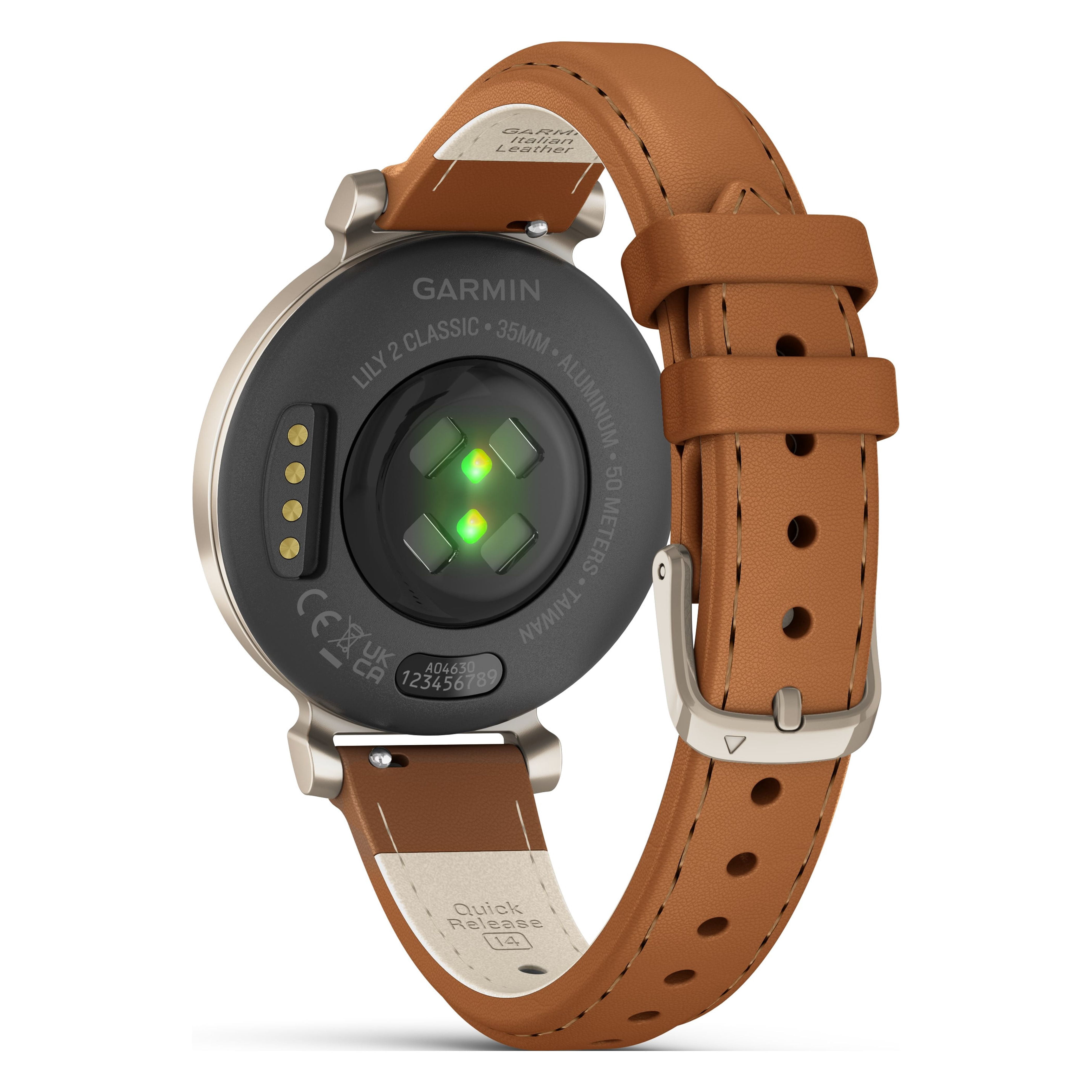時計 Garmin Lily 2 classic Garmin Lily 2 Classic Smartwatch and Fitness Tracker - Tan