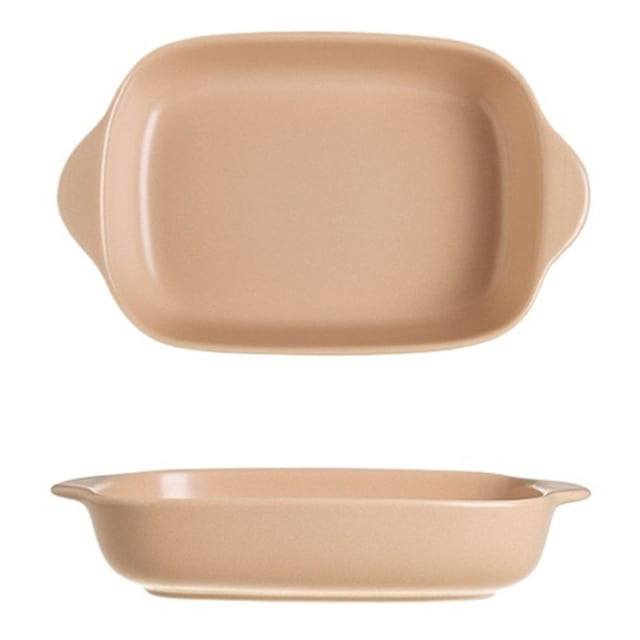 1Pcs Plateau de Cuisson en Céramique pour Micro-Ondes et Four Ustensiles de Cuisson