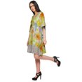 thumbnail image 4 of Moomaya Cutwork Lace Beach Kaftan For Women Printed Bikini Caftan Plus Size, 4 of 4