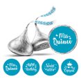 thumbnail image 1 of Darling Souvenir chocolate Candy Labels 190 Pcs Quinceanera Party Theme Stickers-Turquoise Blue, 1 of 2