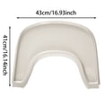 thumbnail image 2 of Binwennn Kitchen Soap Dish with Sponge Holder Extra Large Dish Rack for And Pans Baby High Chair Tray Compatible With Stokke Tripp Chair Smooth And Strong Suction High Chair Accessories For Toddler 6, 2 of 3