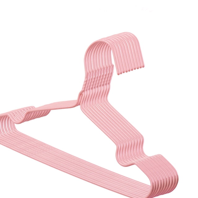 Seamless Clothes Hanger Kids Clothes Hangers Adult Clothes Rack Clothes Hangers 10Pcs Seamless Clothes Hanger Wet Dry Use Anti Deformation Anti Slip Colored Clothes Hangers For
