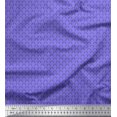 thumbnail image 1 of Soimoi Rayon Crepe Fabric Dot & Curve Block Printed Craft Fabric by the Yard 46 Inch Wide, 1 of 3