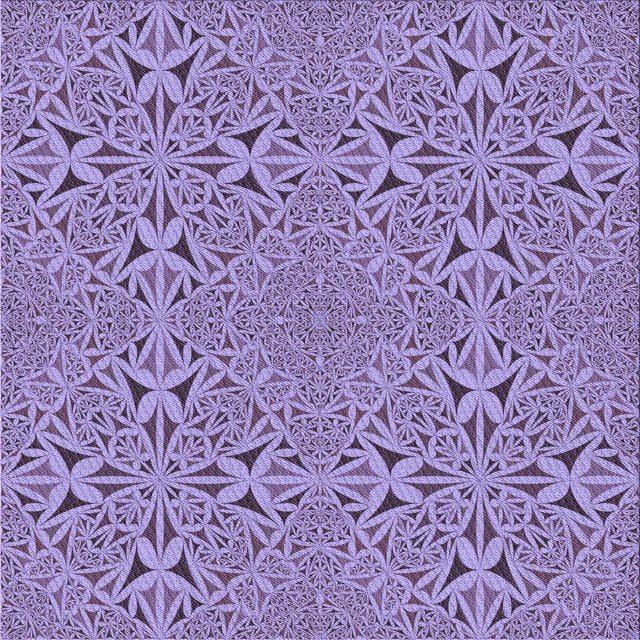 Ahgly Tapis d'Intérieur Lavable en Machine Carré Transitionnel Lilas Violet Vif, 8 Pieds Carré