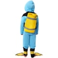 thumbnail image 3 of Zecgelong Combinaison de Jeu de Rôle de Plongeur pour Garçons, Tenue pour Enfants, Déguisement de Fête, Performance, Taille 5-6 Ans, 3 of 5