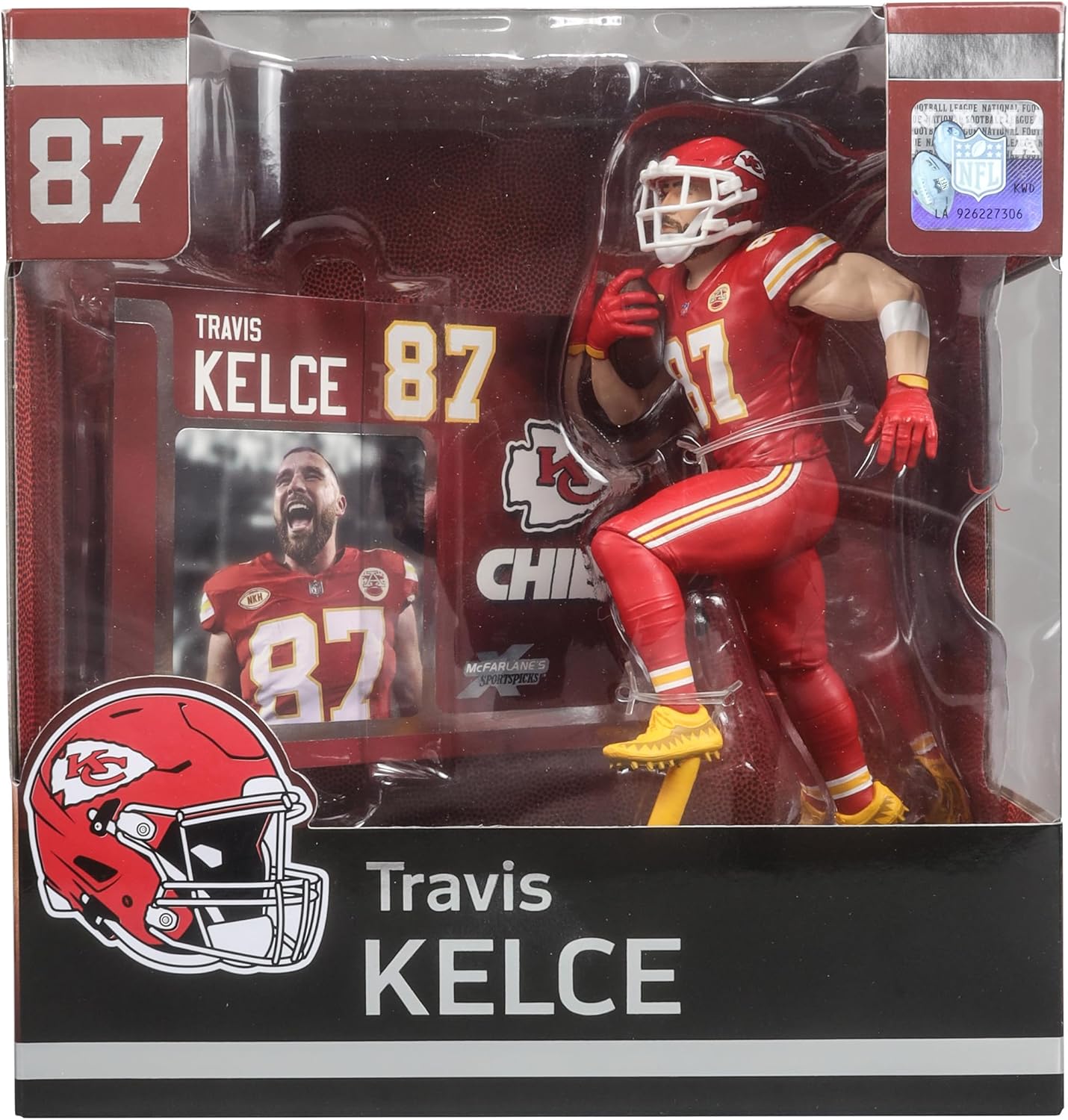 Kansas City Chiefs NFL Travis Kelce McFarlane Action Figure