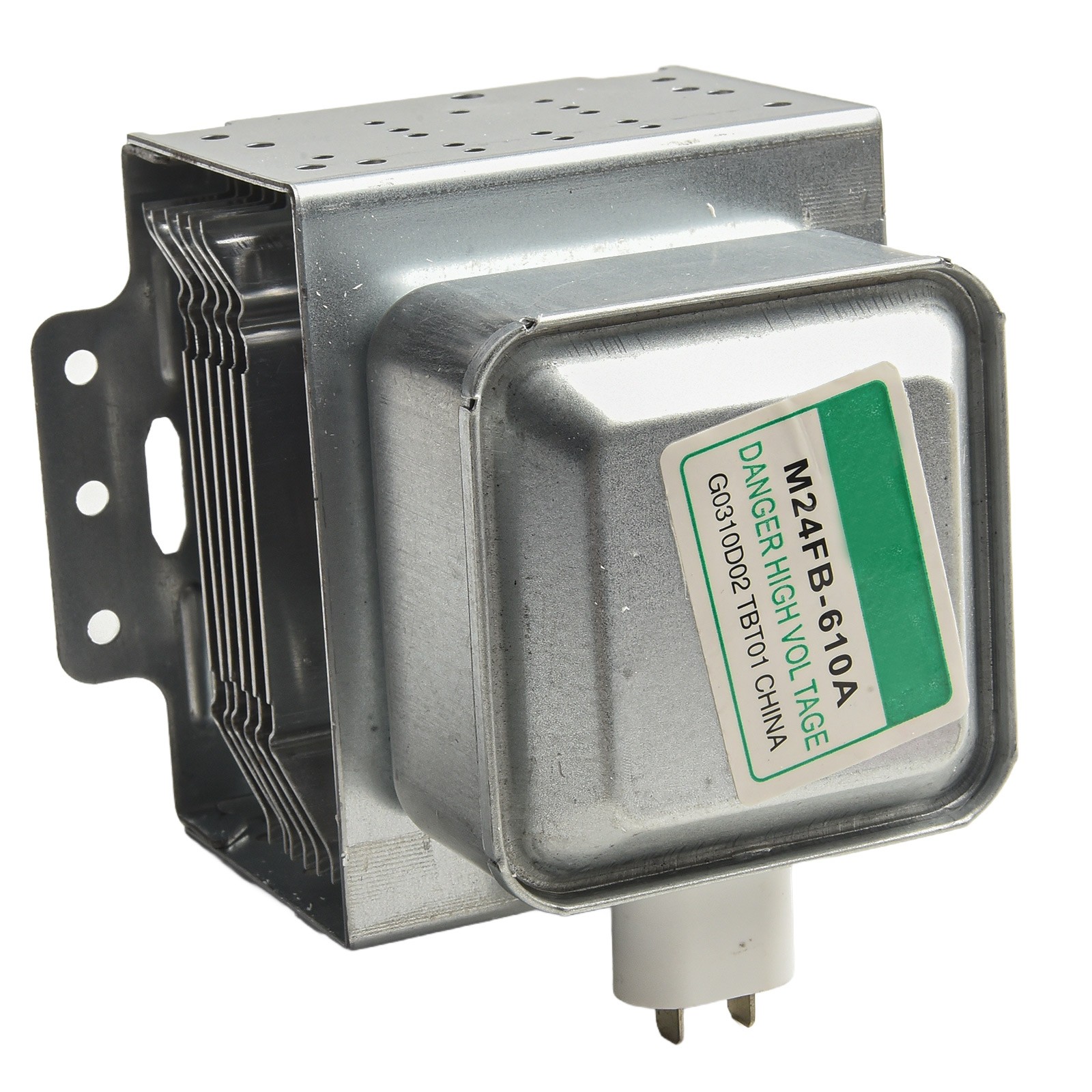 LEFU for Galanz M24FB-610A Magnetron 2M219 2M253J Replacement Part for Microwave Oven, Metal 6-Hole Compatible Control, Enhanced Heating Efficiency, 11.5cm x 3.5cm Mounting Size