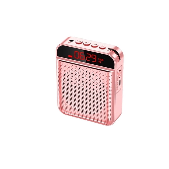 Mini Amplificateur Vocal Personnel 3000mAh Microphone Casque Haut-Parleur Mégaphone pour Présentation Extérieur Entraîneurs Réunion Salle de Classe,Clair et Fiable