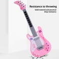 thumbnail image 4 of Toys for Toddlers 1-2 Kids Simulation Bass Player Electric Guitar Toys Multifunctional Mode Musical Instrument Lights Music Toys Under $10 on Clearance, 4 of 7