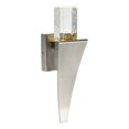 thumbnail image 1 of Cwi Lighting Catania Lampe Murale Intégrée Led Nickel Satiné, 1 of 7