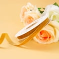 thumbnail image 1 of Meitianfacai 1cm Single Sided Velvet Ribbon Gift Flower Packaging Ribbon Decoration Ribbon DIY Ribbon, Gold, 1 of 6