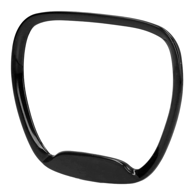Steering Wheel Frame, Delicate ABS Plastic Steering Wheel Cover Trim For Car Black,Red,Carbon Fiber Style