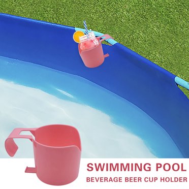 TopLLC Nouveau Porte-Gobelet de Piscine Support de Rangement en ABS Porte-Gobelet pour Boisson et Bière de Piscine Cintre pour Lavage des Mains en Liquidation