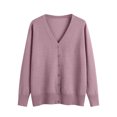 thumbnail image 4 of MeetoTime Women's Long Sleeve Lightweight Cardigans Open Front Button down Soft Knit Sweater Outwear, 4 of 7