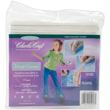 Waste Canvas 10 Count 12"X18"-Natural