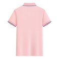 thumbnail image 5 of asjyhkr Mens Button Golf Shirts Short Sleeve Classic Stretch Pullover Moisture-Wicking Fashion Collared T-Shirts, 5 of 5