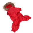 thumbnail image 1 of Dog Warm Hoodie, Winter Dog Coats Prevent Sunburn Avoid Ticks Eye Catching Color  For Husky For Small Medium Dogs XS,S,L,M,XL, 1 of 8