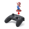 thumbnail image 5 of Manette Pro Nintendo HACAFSSKA Switch Remise à Neuf - Noir, 5 of 5