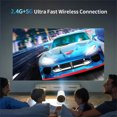 thumbnail image 4 of Boovnll Home Theater, Portable New Independent Table Stand 180 Degree Projector Home Projector Auto Correction, Smart Home, Home, 4 of 9