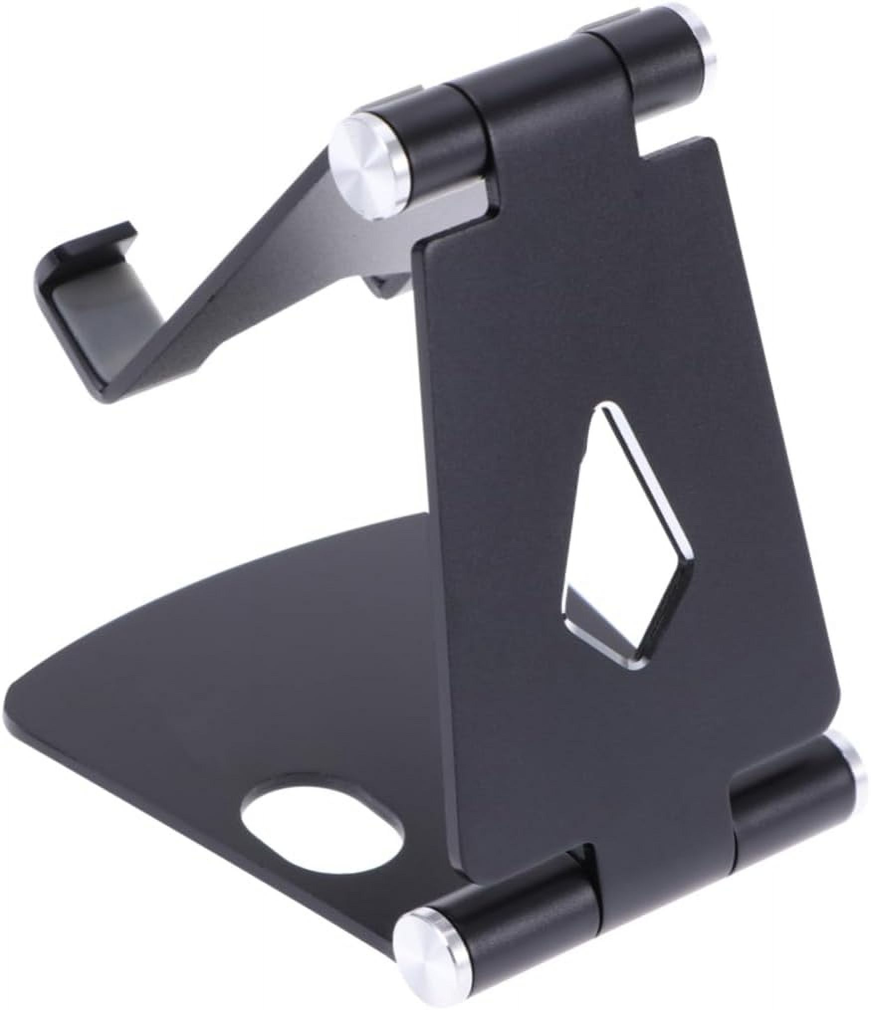PinesC PinesC Aluminum Alloy Stand Cell Phone Stand Cell Phone Stand Foldable Black