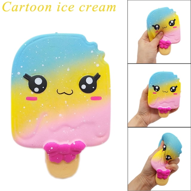 Kawaii Ice Cream Scented Squishies Slow Rising Toys Stress Reliever Toys