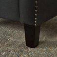 thumbnail image 2 of Cerelia Tufted Dark Charcoal Fabric Recliner, 2 of 8