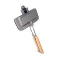 thumbnail image 2 of Double-Sided Sandwich Pan Non-Stick Pancake Maker Bread Toast Machine DIY Aluminum Alloy Tools Kitchen Oven Mold, 2 of 7