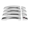 thumbnail image 2 of Silver 8Pcs ABS Plastic Door Handle Cover, Door Handle Cover Trim, For Car Automobile Auto, 2 of 8