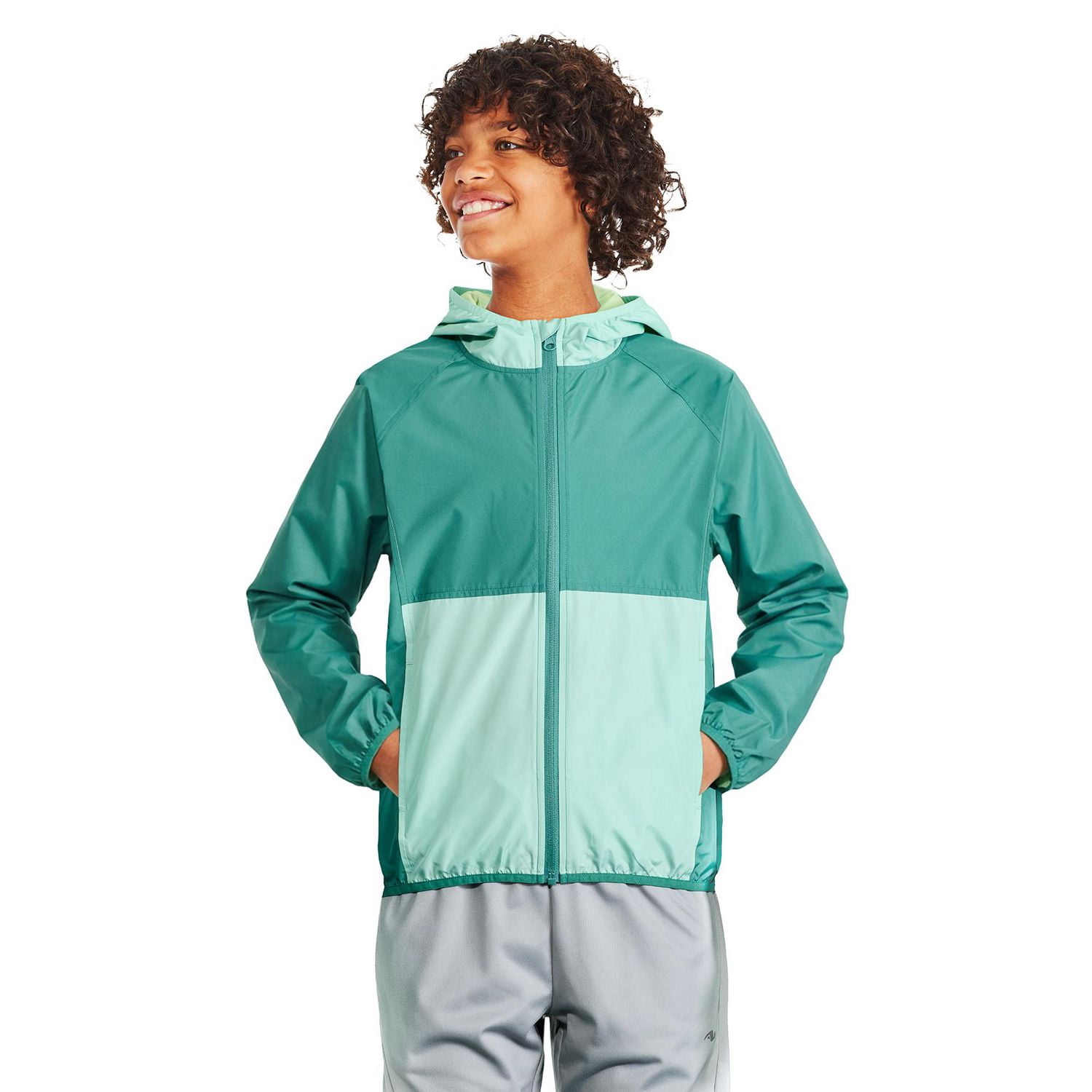 George Boys' Hooded Windbreaker