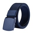 thumbnail image 2 of AMERTEER Men Belt Nylon Belt Webbing Canvas Outdoor Web Belt with Plastic Buckle, 2 of 7