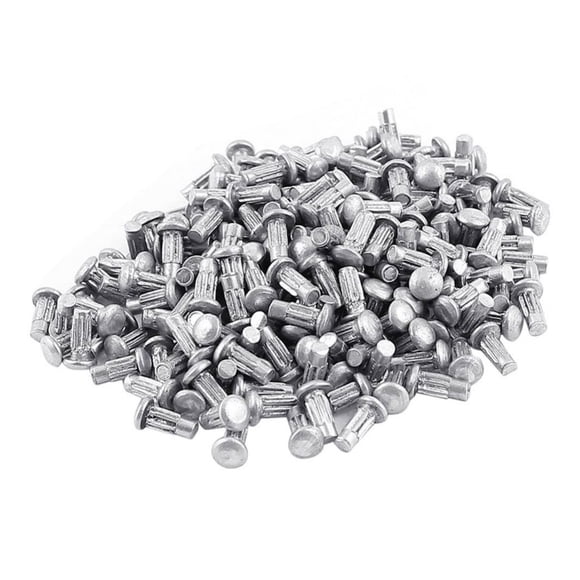 [M2 M2.5 M3 M4] Solid Aluminum Rivets For Name Plate GB827 ,Easy to Use
