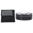 thumbnail image 2 of +1 +2 +4 +10  Macro Filter Set with Pouch  Filter Kit +1,+2,+4,+10 Macro Filter Accessory  Lens Filter Kit Set with Filter Pouch for Digital Camera Photo, 2 of 8