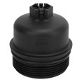 thumbnail image 2 of Oil Filter Housing Cover Cap 3M5Q6737AA Heat Resistance Replacement For Citroen C2 C3 C4 C5 C8, 2 of 14
