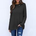 thumbnail image 1 of DPTALR Womens Winter Long Sleeve Round Neck Pullover Sweater, 1 of 6