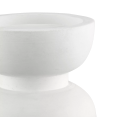 thumbnail image 2 of Bouclair White Cement Candle Holder, 2 of 7